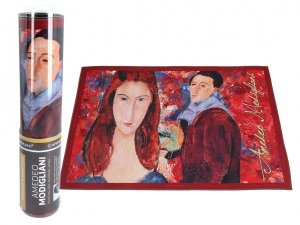 Podkładka na stół - A. Modigliani, Jeanne Hebuterne i Autoportret (CARMANI)