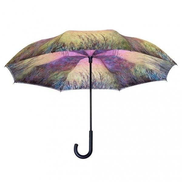 Monet Lilie wodne o zachodzie słońca parasol odwrotny automat