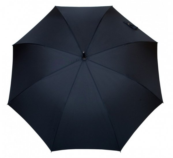 Evan - klasyczny parasol ze skórzaną rączką