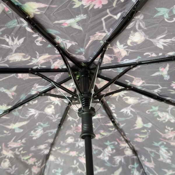 Kolorowe ptaszki parasolka składana półautomat Perletti
