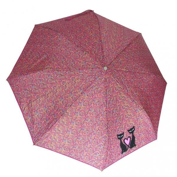 Zakochane koty parasolka składana full-auto NeX