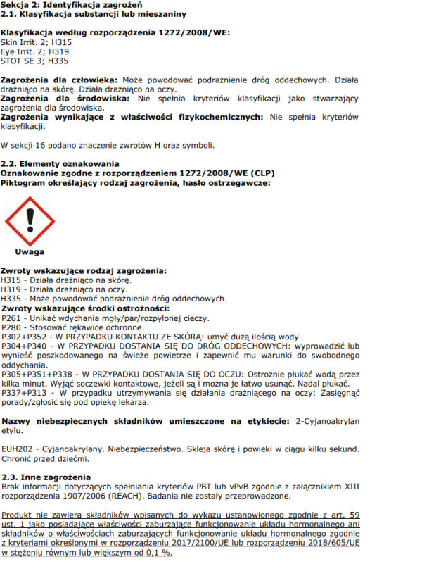 Klej Freezer HiLashes 3ml