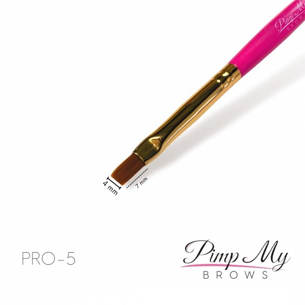 Pędzel do brwi prosty Pimp My Brows PRO – 1 Pimp My Lashes