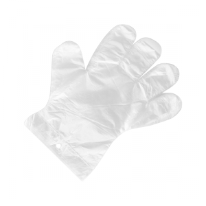 Rękawiczki foliowe jednorazowe (zrywki) 1kpl.=100szt.