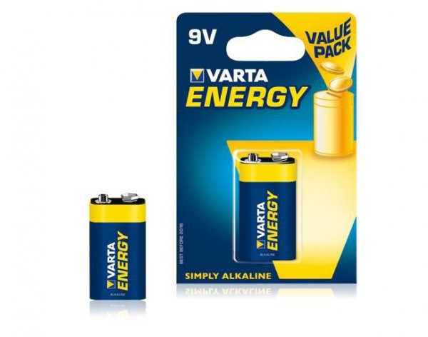 BAT0235 Bateria alkaliczna Varta 9V  Energy (1 sztuka/blister)