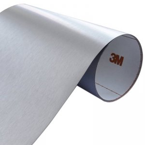 Folia Szczotkowane Aluminium 3M ME904 122x120cm