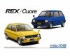 Aoshima 05787 SUBARU KM1 REX/DAIHATSU L55 Cuore '81 1/20 