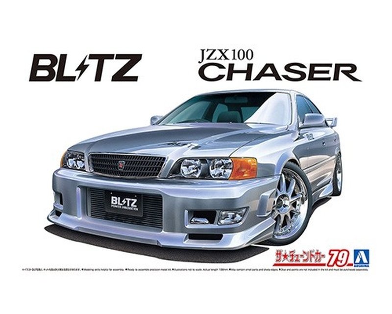 キョクページ Aoshima 06565 1 24 Blitz JZX100 Chaser Tourer V '96 (TOYOTA