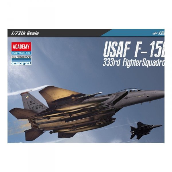 Academy 12550 F-15E USAF 333th Fighter Sq - 1/72