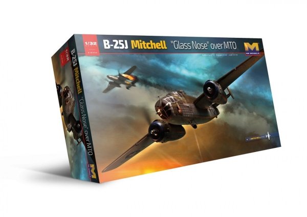 HK Model 01E24 B-25J Mitchell Glass Nose over MTO 1:32 