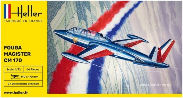 Heller 80220 Fouga Mag. 1/72   S-30