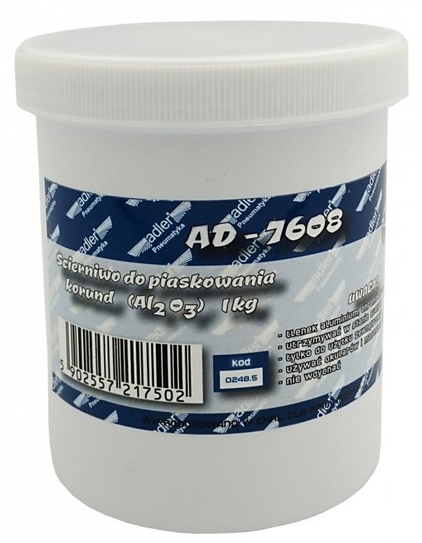Adler AD-7608 - Ścierniwo do  piaskowania 1 kg