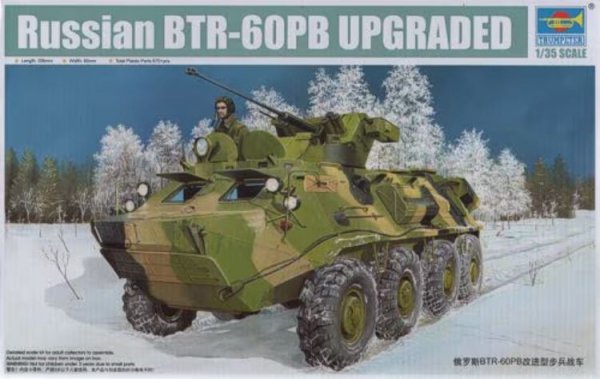 Trumpeter 01545 1/35 Russian BTR-60PB upgraded