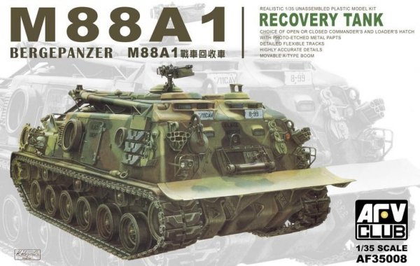 AFV Club AF35008 M88A1 Recovery Tank 1/35