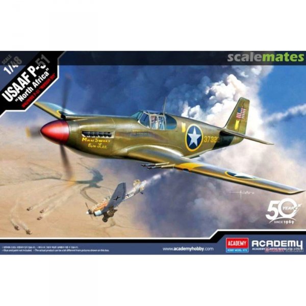 Academy 12338 USAAF P-51 &quot;North Africa&quot; - 1/48