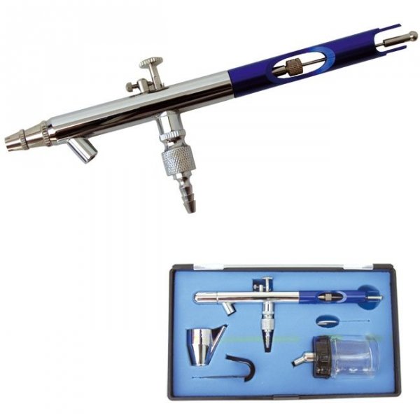 Aerograf AD-776B/0,2mm ADLER dwufunkcyjny 