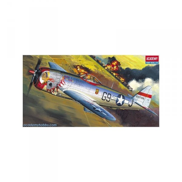 Academy 12491 P-47D Bubble Top - 1/72