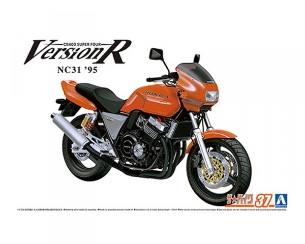 Aoshima 06576 1/12 Honda NC31 CB400 Super Four Versionr '95