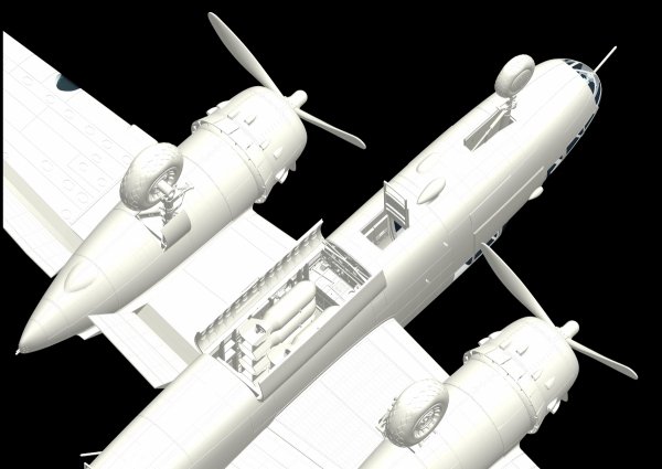HK Models 01E024 1/32 B-25J Mitchell &quot;Glass Nose&quot; over MTO