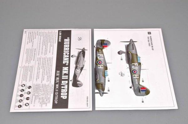 Trumpeter 02417 1/24 Hurricane Trop