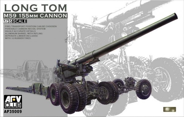 AFV Club AF35009 Long Tom M59 155 mm 1/35