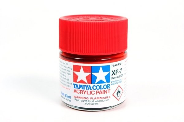 Tamiya 81307 XF-7 Flat Red 23ml