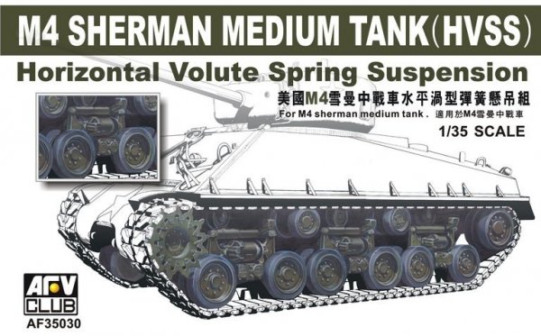 AFV Club AF35030 M4 Sherman VVSS - Vertical Volute 1/35