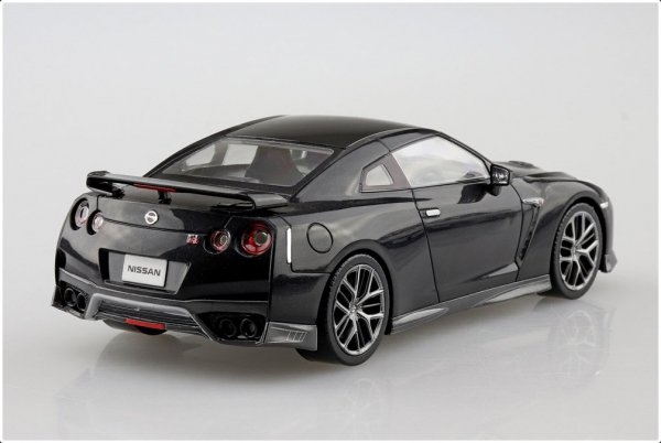 Aoshima 05640 1/32 SNAP KIT#07-C Nissan GT-R ( Meteor Flake Black Pearl)