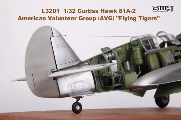Great Wall Hobby L3201 Curtiss Hawk 81-A2 AVG "Flying Tiger" 1/32