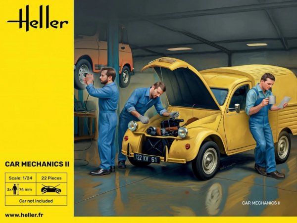 Heller 82756 Car Mechanics II 1/24