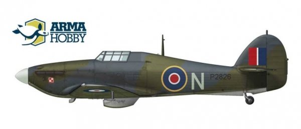 Arma Hobby 70022 Hurricane MkI Navy Model Kit 1/72
