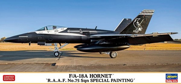 Hasegawa 02411 F/A-18A Hornet 'R.A.A.F. No.75 Sqn Special Painting' 1/72