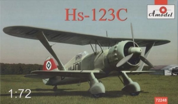 Amodel 72248 Henschel Hs-123C 1/72
