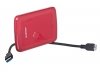 Dysk zewnętrzny HDD ADATA HV300 AHV300-1TU31-CRD (1 TB; 2.5; USB 3.1; 8 MB; 7200 obr/min; kolor czerwony)