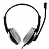 Słuchawki z mikrofonem Media tech Epsilion MT3573 (kolor czarny)