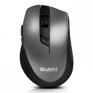 Mysz komputerowa SVEN RX-425W SV-014476 (optyczna; 1600 DPI; kolor szary)