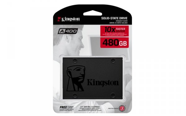 Dysk SSD KINGSTON A400 SA400S37/480G (480 GB ; 2.5&quot;; SATA III)
