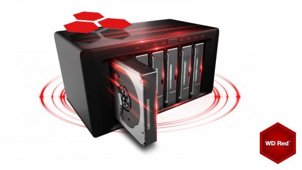 Dysk HDD WD Red Plus WD10EFRX (1 TB ; 3.5&quot;; 64 MB; 5400 obr/min)