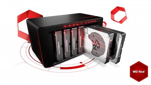 Dysk HDD WD Red Plus WD10EFRX (1 TB ; 3.5&quot;; 64 MB; 5400 obr/min)