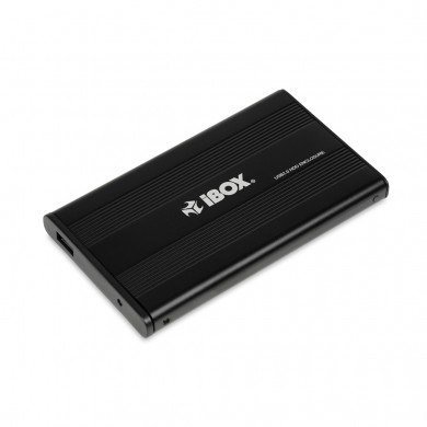 Obudowa na dysk IBOX HD-01 ZEW. 2,5&quot; USB 2.0 IEU2F01 (2.5&quot;; USB 2.0; Aluminium; kolor czarny)