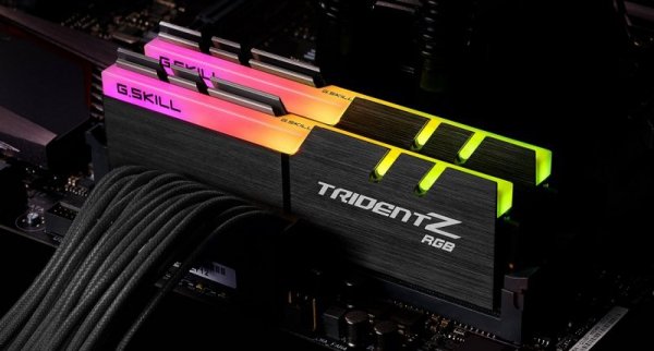 Zestaw pamięci G.SKILL TRIDENTZ RGB DDR4 2X16GB 3600MHZ CL16-16-16 XMP2 F4-3600C16D-32GTZR