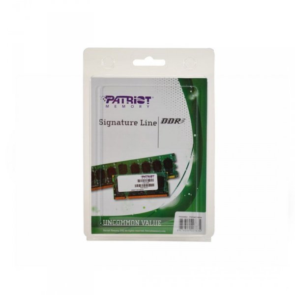 Pamięć Patriot Memory Signature PSD34G160081S (DDR3 SODIMM; 1 x 4 GB; 1600 MHz; CL11)