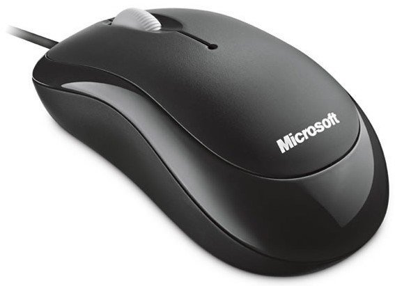 Mysz Microsoft  P58-00057 (optyczna; 1000 DPI; kolor czarny)