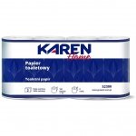 Papier toaletowy Karen Home 2-warstwowy 15m celulozowy 8 rolek [52399]