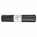 Worki na śmieci LDPE, czarne, 240L, 20 sztuk