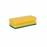 Gąbka do naczyń 14x7cm profilowana 23g