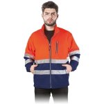 Bluza polarowa Reis POLSTRIP z pasami odblaskowymi