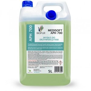 Mydło w płynie do higienicznej dezynfekcji rąk Biopur Medisoft APH 700 5L