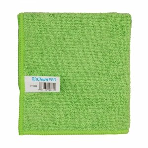 Ścierka 30x30 CleanPRO, zielona, 220 g/m2