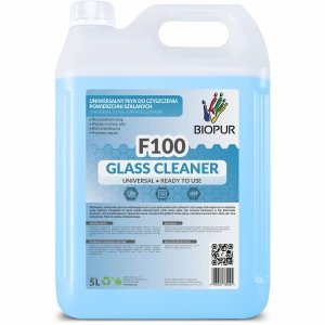 Uniwersalny płyn do czyszczenia powierzchni szklanych Biopur F100 5L